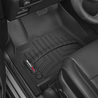 WeatherTech® - DigitalFit™ 1st Row Black Molded Floor Liners