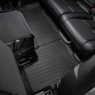 WeatherTech® - DigitalFit™ 3rd Row Black Molded Floor Liner