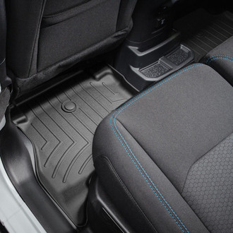 WeatherTech® - DigitalFit™ 2nd Row Black Molded Floor Liner