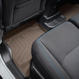 WeatherTech® - DigitalFit™ 2nd Row Tan Molded Floor Liner