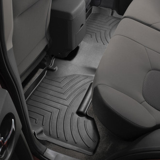 WeatherTech® - DigitalFit™ 2nd Row Black Molded Floor Liner