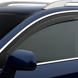 WeatherTech® 80148 - In-Channel Dark Smoke Front Side Window Deflectors
