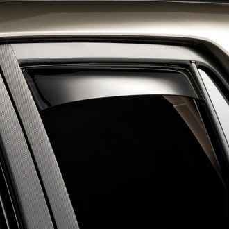 WeatherTech® - In-Channel Dark Smoke Rear Side Window Deflectors