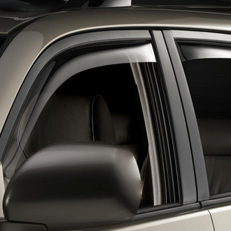 WeatherTech® - In-Channel Dark Smoke Side Window Deflectors