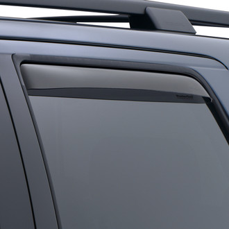 WeatherTech® 85450 - In-Channel Dark Smoke Rear Side Window Deflectors