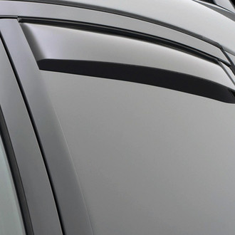 WeatherTech® - In-Channel Dark Smoke Rear Side Window Deflectors
