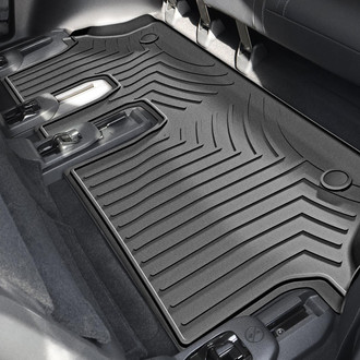 WeatherTech® - DigitalFit™ 3rd Row Black Molded Floor Liner