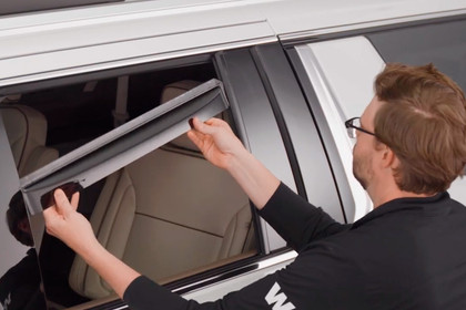 WeatherTech® - Side Window Deflectors Strip Clip Installation