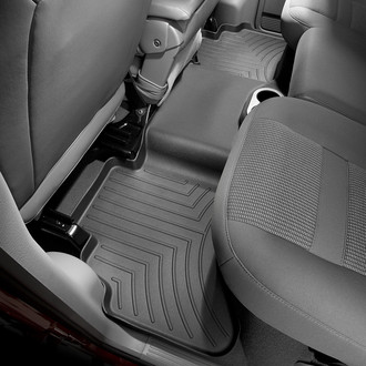 WeatherTech® - DigitalFit™ 2nd Row Black Molded Floor Liner