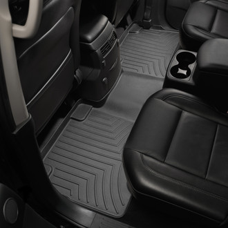 WeatherTech® - DigitalFit™ 2nd Row Black Molded Floor Liner