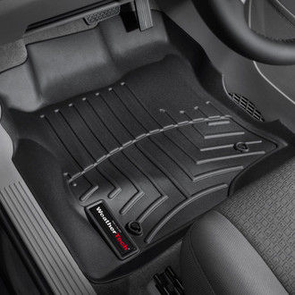 WeatherTech® - DigitalFit™ 1st Row Black Molded Floor Liners