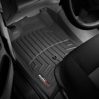 WeatherTech® - DigitalFit™ 1st Row Black Molded Floor Liners