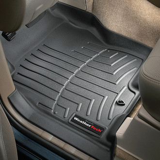 WeatherTech® - DigitalFit™ 1st Row Black Molded Floor Liners