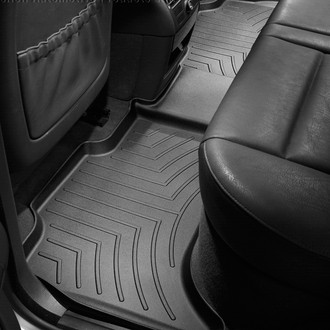 WeatherTech® - DigitalFit™ 2nd Row Black Molded Floor Liner