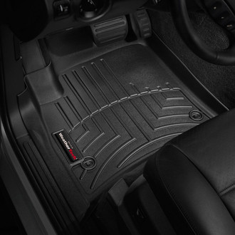 WeatherTech® - DigitalFit™ 1st Row Black Molded Floor Liners