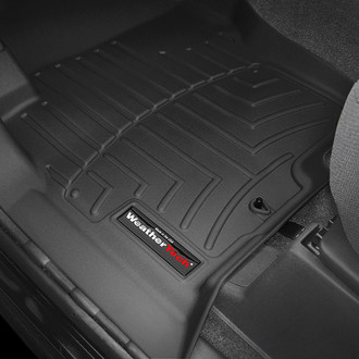 WeatherTech® - DigitalFit™ 1st Row Black Molded Floor Liners