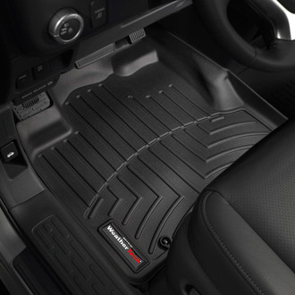 WeatherTech® - DigitalFit™ 1st Row Black Molded Floor Liners