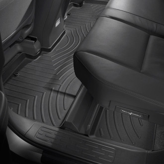 WeatherTech® - DigitalFit™ 2nd Row Black Molded Floor Liners