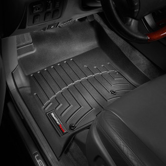 WeatherTech® - DigitalFit™ 1st Row Black Molded Floor Liners
