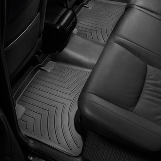 WeatherTech® - DigitalFit™ 2nd Row Black Molded Floor Liner