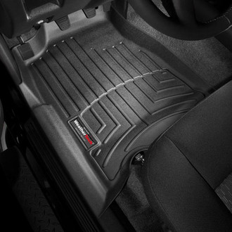 WeatherTech® - DigitalFit™ 1st Row Black Molded Floor Liners