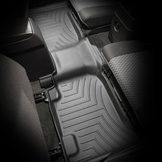 WeatherTech® - DigitalFit™ 2nd Row Black Molded Floor Liner