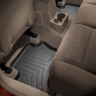 WeatherTech® - DigitalFit™ 2nd Row Black Molded Floor Liners