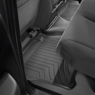 WeatherTech® - DigitalFit™ 2nd Row Black Molded Floor Liner