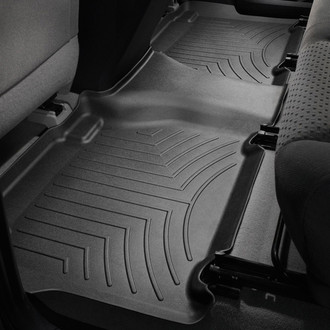 WeatherTech® - DigitalFit™ 2nd Row Black Molded Floor Liner