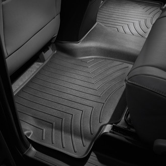 WeatherTech® - DigitalFit™ 2nd Row Black Molded Floor Liner