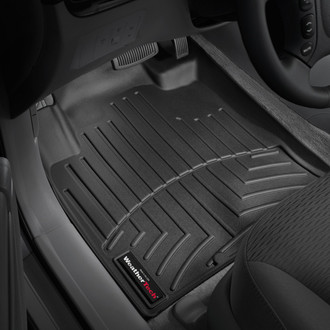 WeatherTech® - DigitalFit™ 1st Row Black Molded Floor Liners