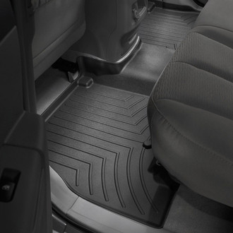 WeatherTech® - DigitalFit™ 2nd Row Black Molded Floor Liner