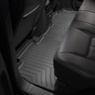 WeatherTech® - DigitalFit™ 2nd Row Black Molded Floor Liner