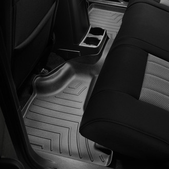 WeatherTech® - DigitalFit™ 2nd Row Black Molded Floor Liner