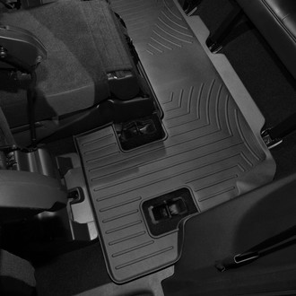 WeatherTech® - DigitalFit™ 3rd Row Black Molded Floor Liner