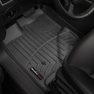 WeatherTech® - DigitalFit™ 1st Row Black Molded Floor Liners