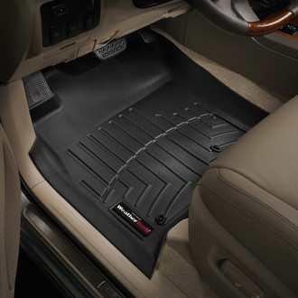 WeatherTech® - DigitalFit™ 1st Row Black Molded Floor Liners