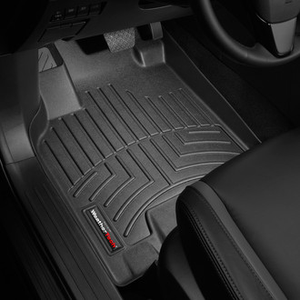 WeatherTech® - DigitalFit™ 1st Row Black Molded Floor Liners