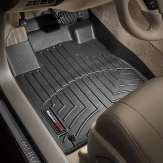 WeatherTech® - DigitalFit™ 1st Row Black Molded Floor Liners