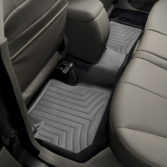 WeatherTech® - DigitalFit™ 2nd Row Black Molded Floor Liner