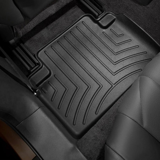WeatherTech® - DigitalFit™ 2nd Row Black Molded Floor Liners