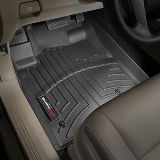WeatherTech® - DigitalFit™ 1st Row Black Molded Floor Liners