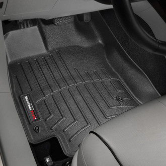 WeatherTech® - DigitalFit™ 1st Row Black Molded Floor Liners