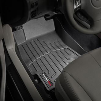 WeatherTech® - DigitalFit™ 1st Row Black Molded Floor Liners