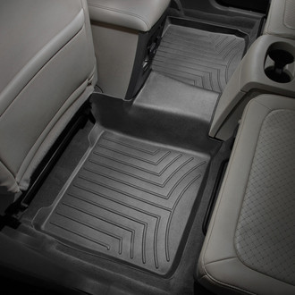 WeatherTech® - DigitalFit™ 2nd Row Black Molded Floor Liner