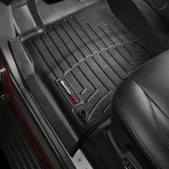 WeatherTech® - DigitalFit™ 1st & 2nd Row Black Molded Floor Liners