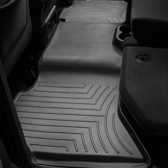 WeatherTech® - DigitalFit™ 2nd Row Black Molded Floor Liner