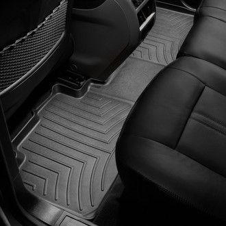 WeatherTech® - DigitalFit™ 2nd Row Black Molded Floor Liner
