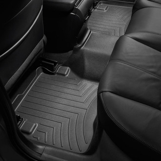 WeatherTech® - DigitalFit™ 2nd Row Black Molded Floor Liner