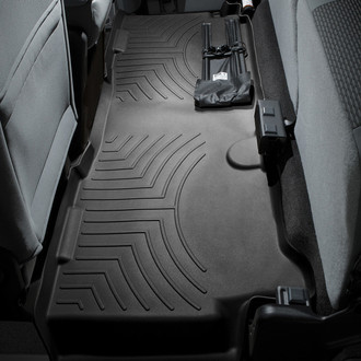 WeatherTech® - DigitalFit™ 2nd Row Black Molded Floor Liner